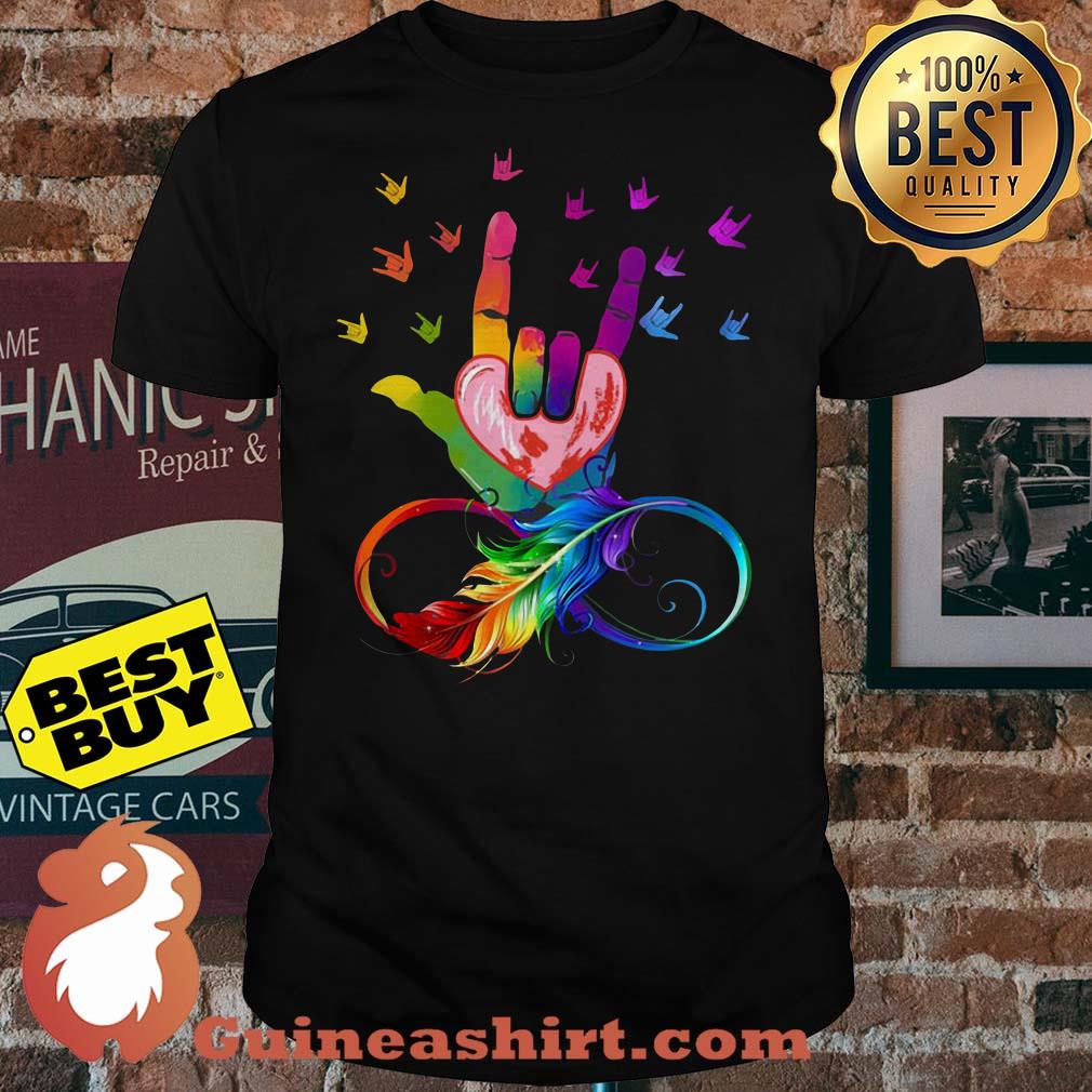 Visual arts Hands embrace the heart forever shirt