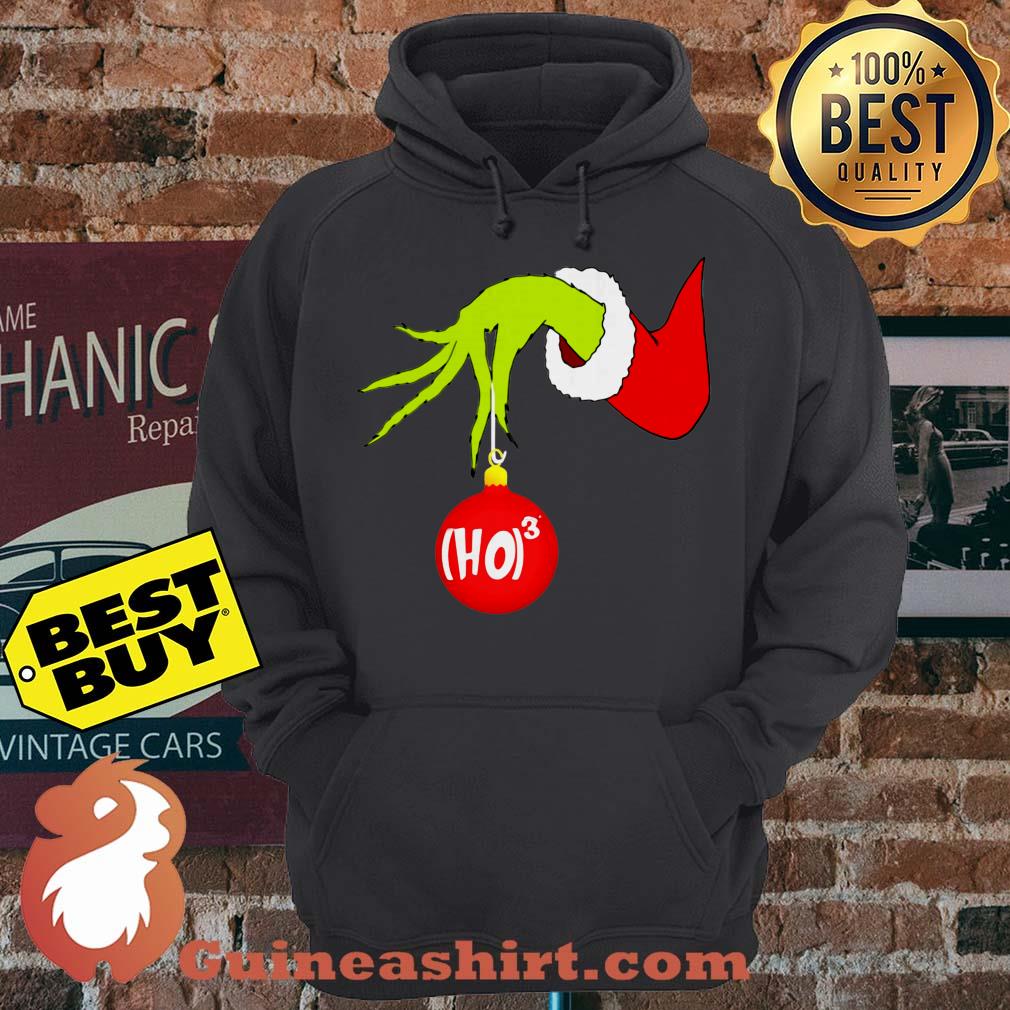Christmas Bulb Gift Grinch Hand HO3 hoodie