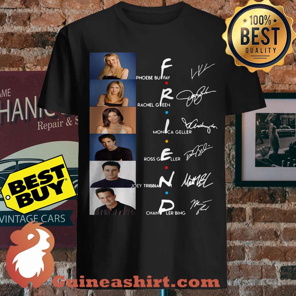Friend TV Show Character Signature shirt