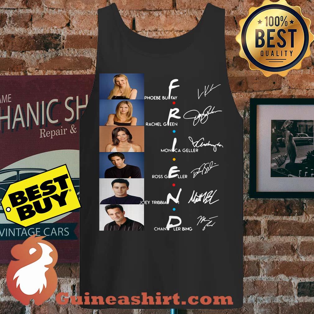Friend TV Show Character Signature tank top