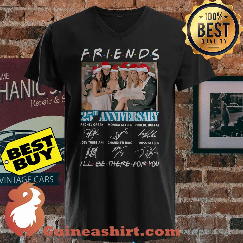 Friends TV Show 25th Anniversary I'll Be There For You Signature Christmas shirt
