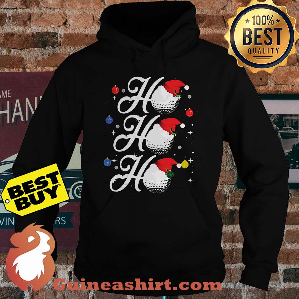 Golf Ho Ho Ho Christmas hoodie
