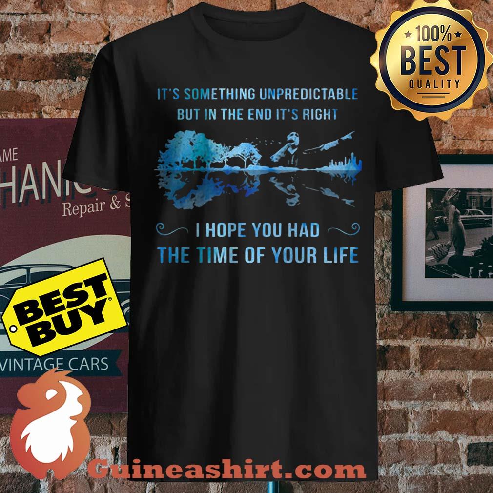 Green Day Guitar It’s Something Unpredictable But In The End It’s Right shirt