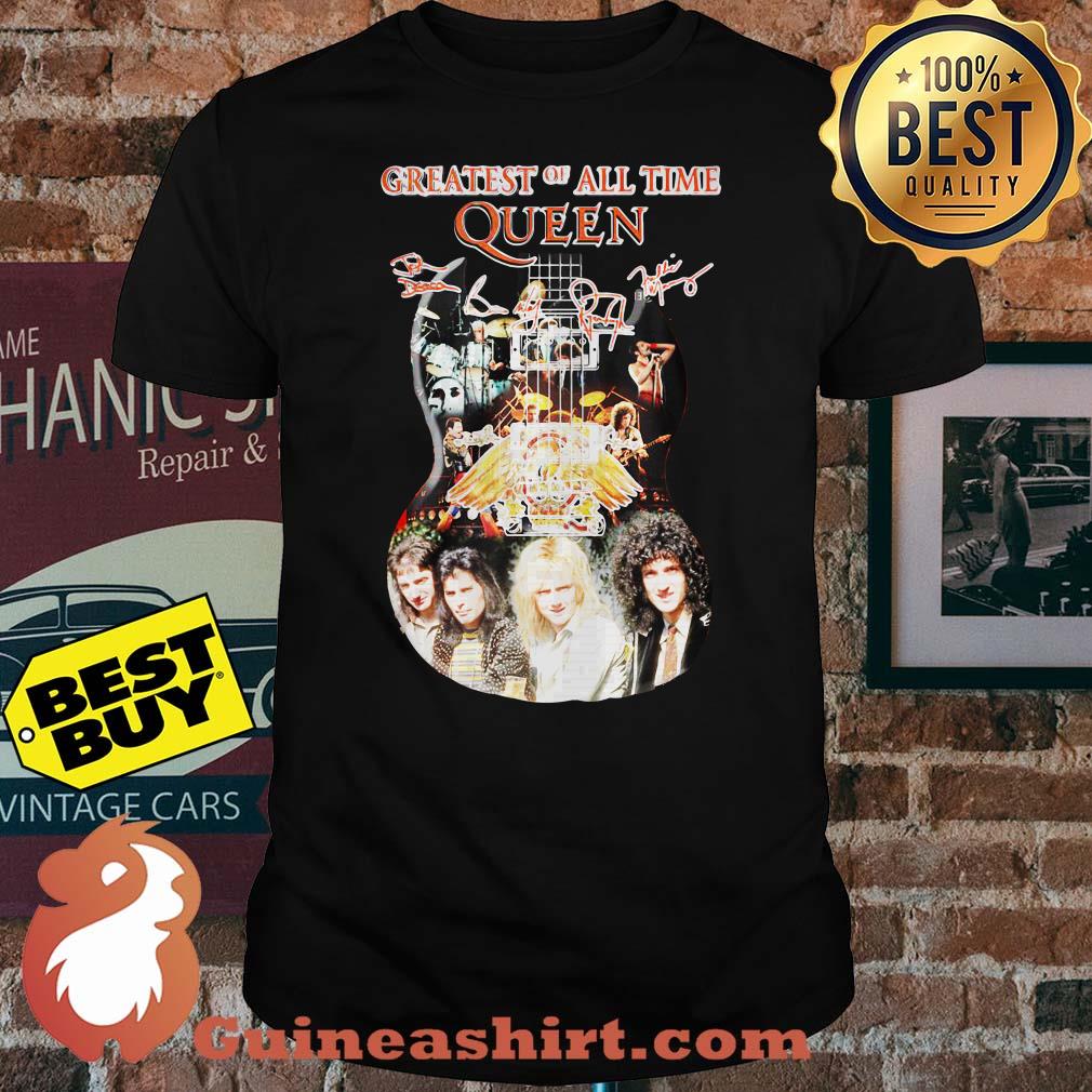 Guitar Greatest Of All Time Queen Signatures shirt