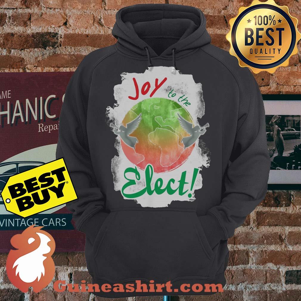 Joy To The Elect Angel Earth hoodie