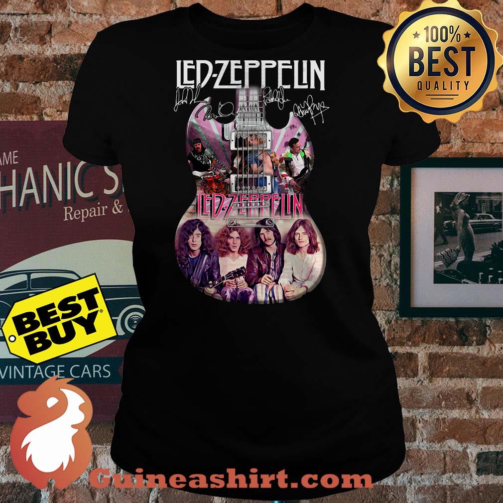 Led Zeppelin Guitarist Signature ladies tee