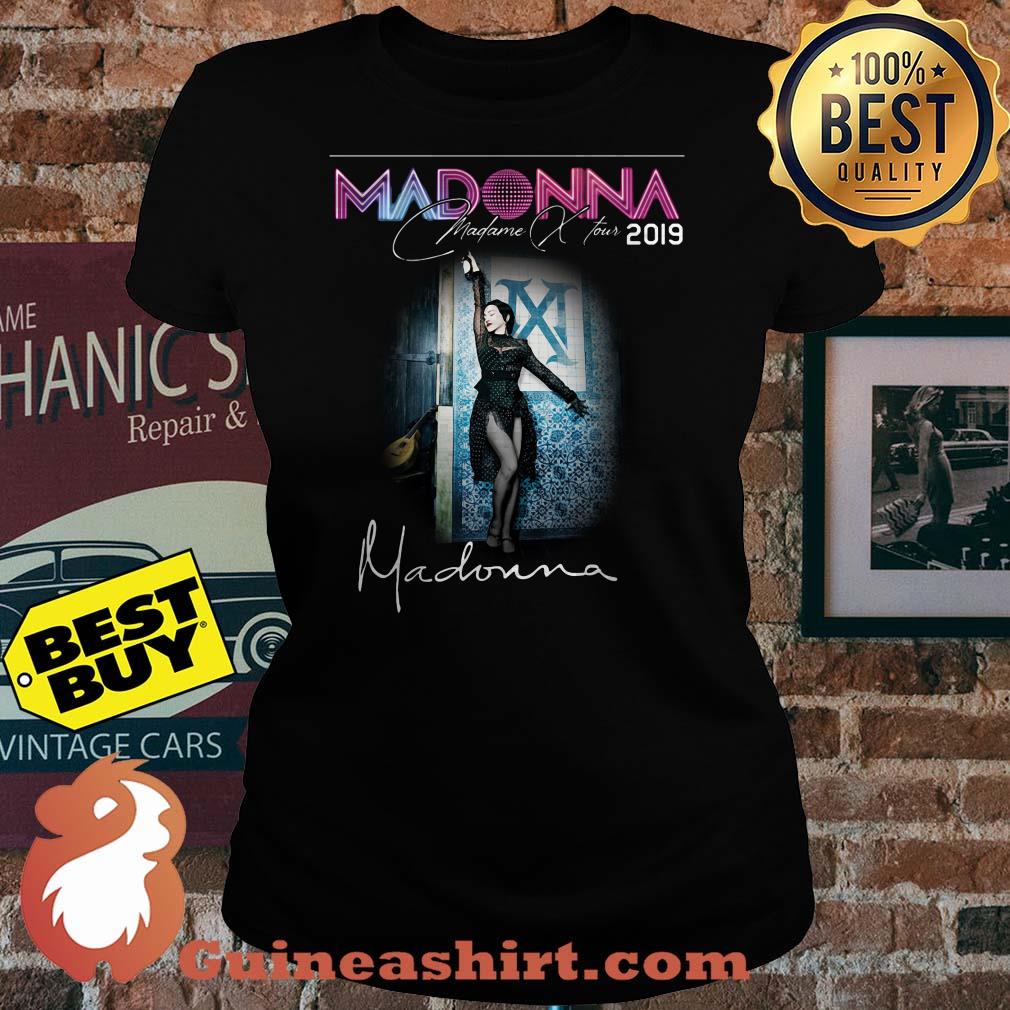 Madonna Madame X Tour 2019 Guitar ladies tee