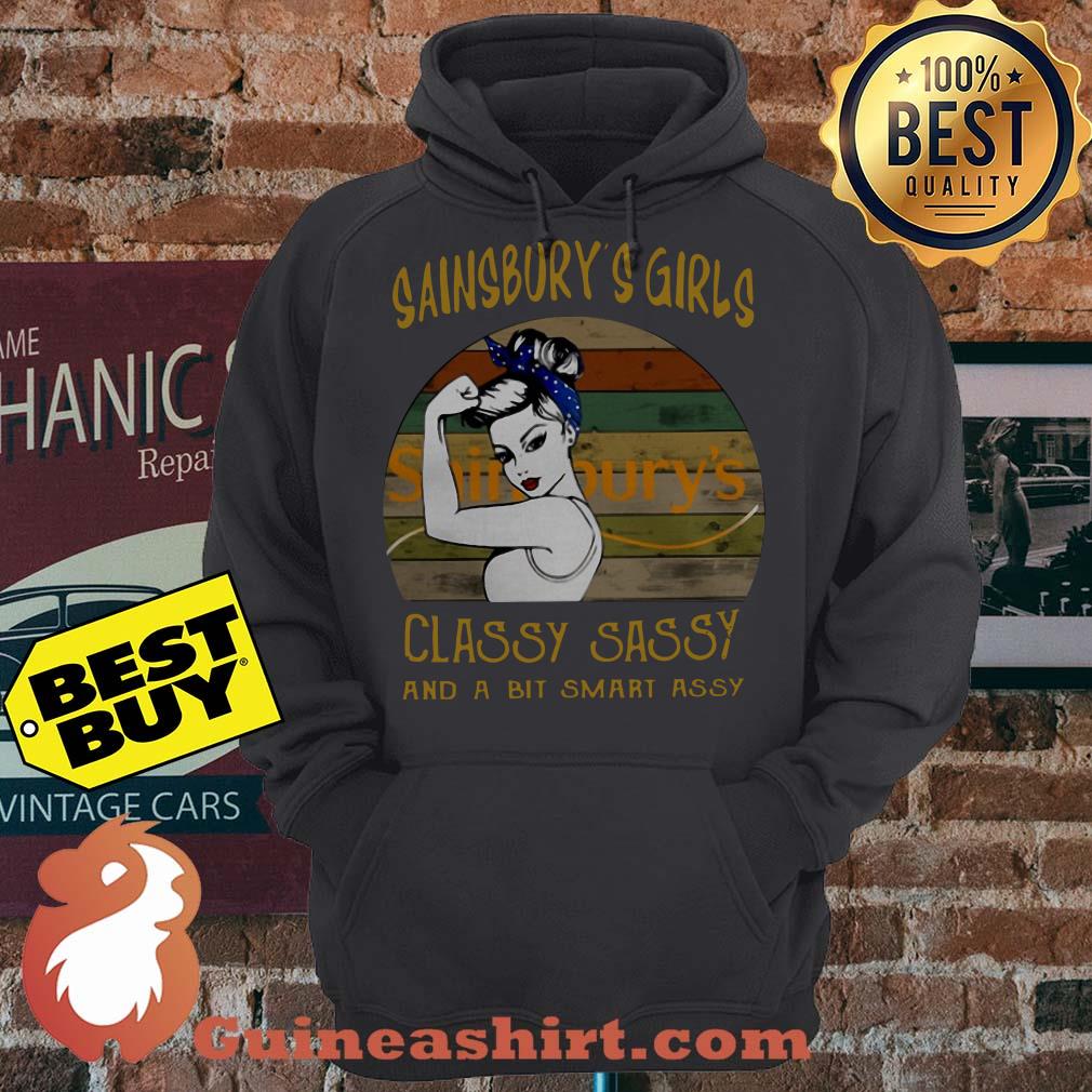 Sainsbury's Girls Classy Sassy And A Bit Smart Assy Vintage hoodie