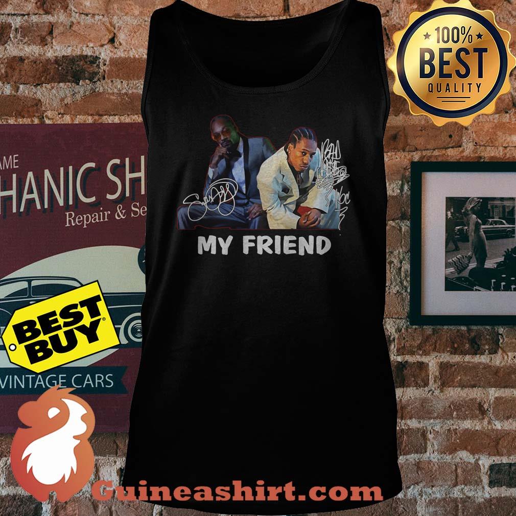 Snoop Dogg And Bad Azz My Friend Signature tank top