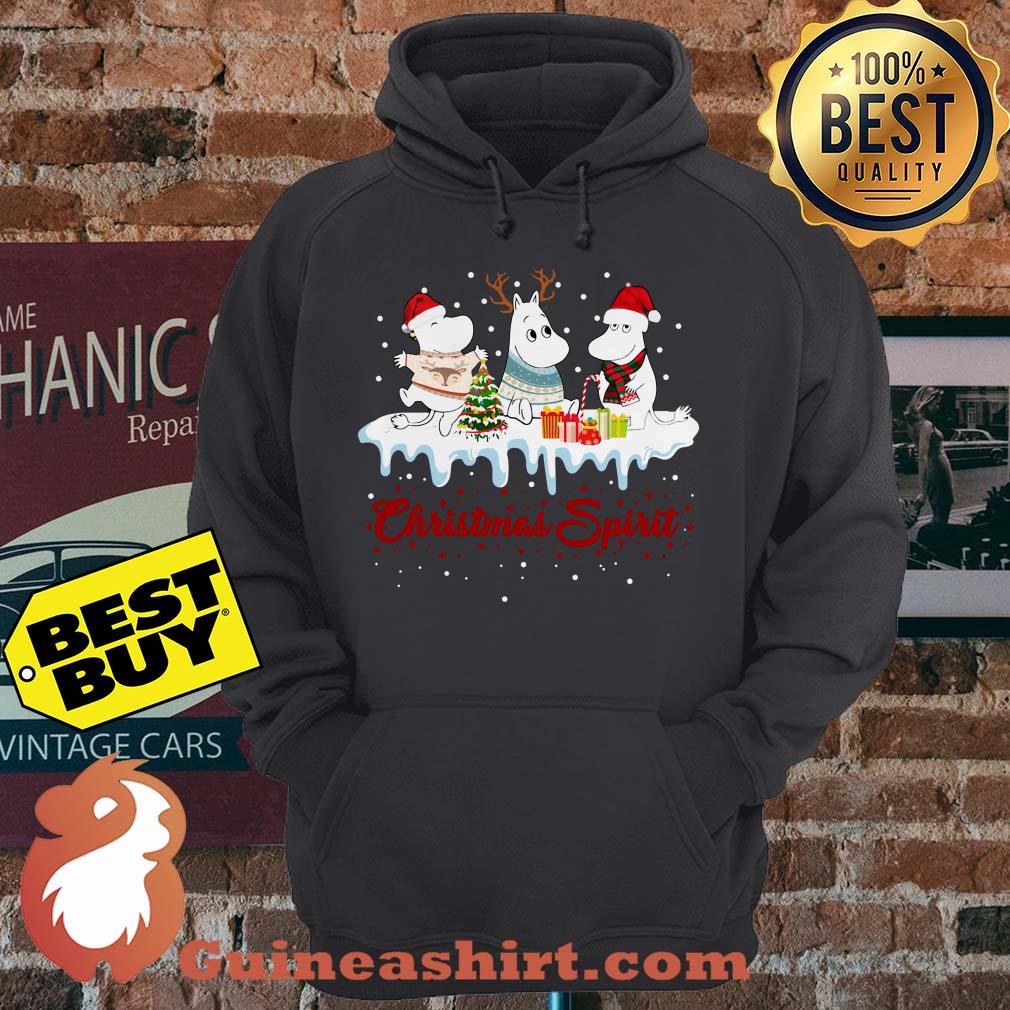 Snowman Moomin Christmas Spirit hoodie