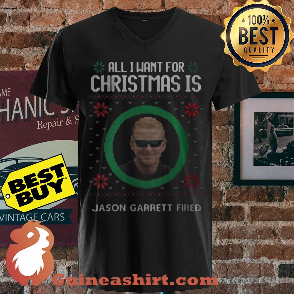 All I want for Christmas is Jason Garrett Fired Vintage v neck