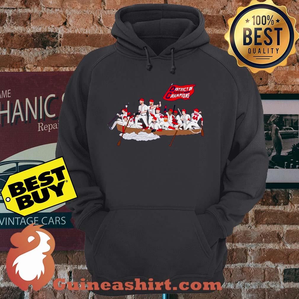 Washington Nationals District Of Champions Flag Boat hoodie