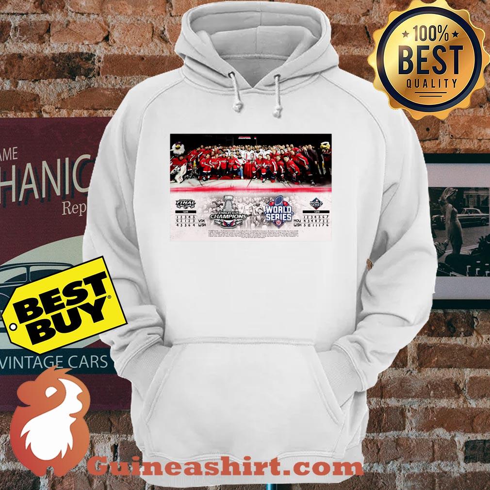 We Are The Champions Stanley Cup World Series Washington Nationals Logo hoodie