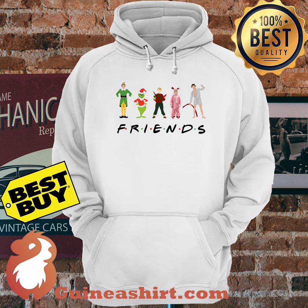 Xmas Grinch Santa With Friends hoodie