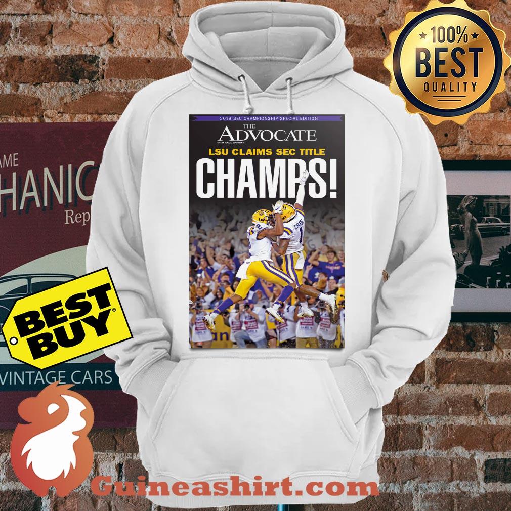 The Advocate LSU Claims Sec Title Champions hoodie sweater