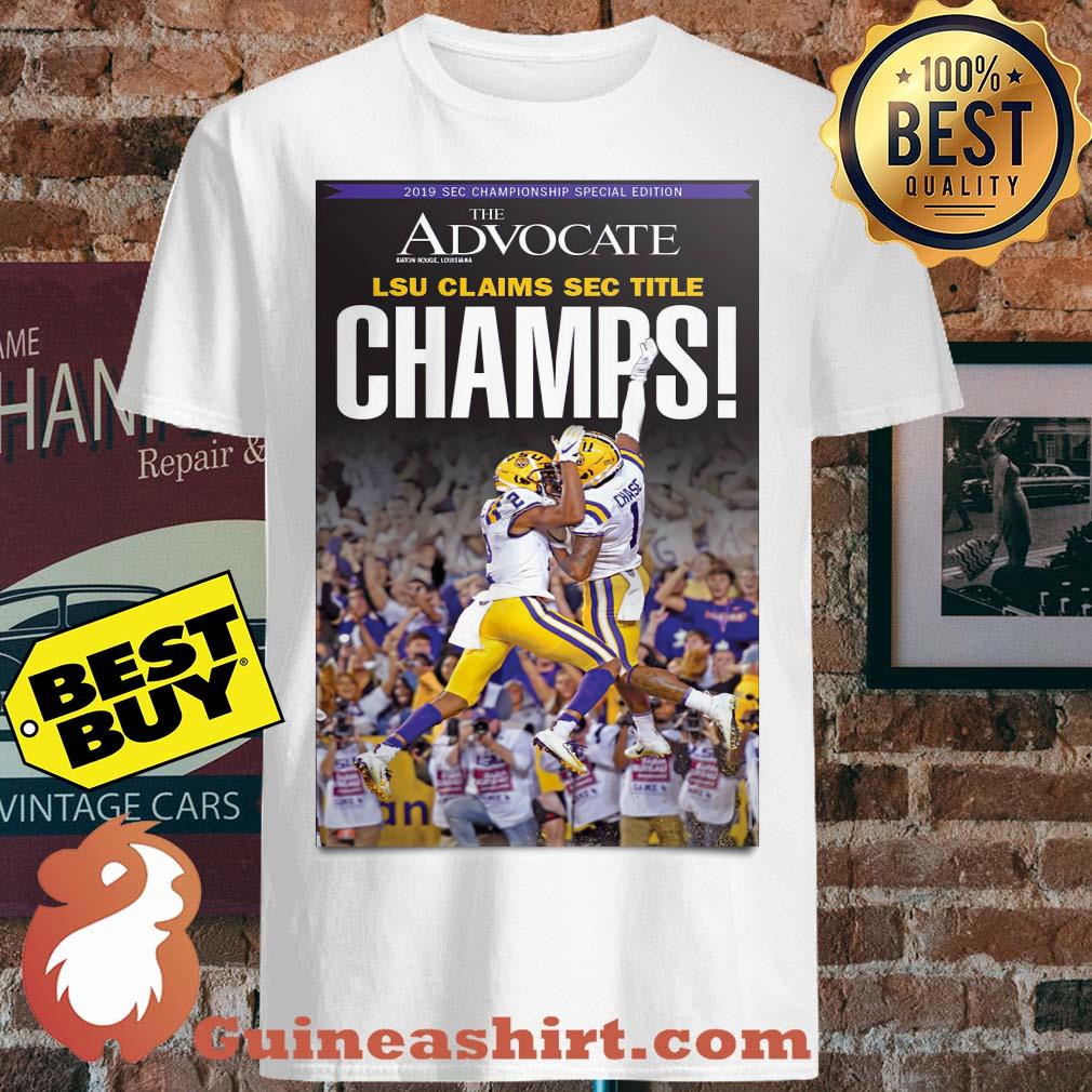 The Advocate LSU Claims Sec Title Champions shirt sweater