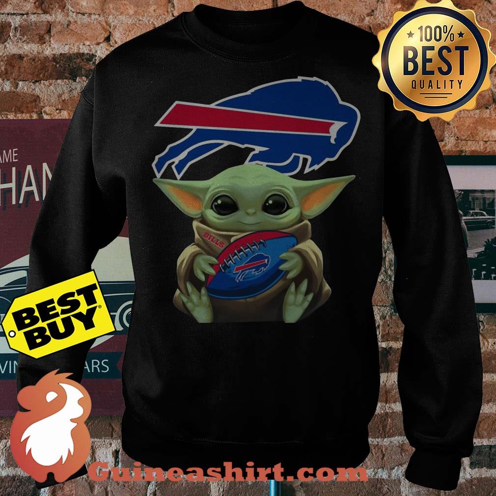 Baby Yoda Hug Buffalo Bills sweatshirt sweater