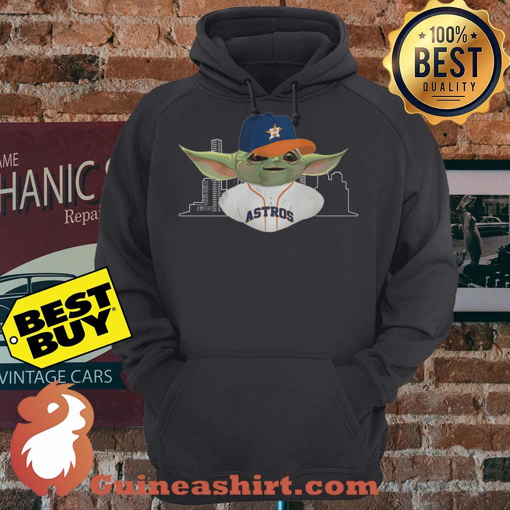 Baby Yoda Player Houston Astros Logo hoodie sweater