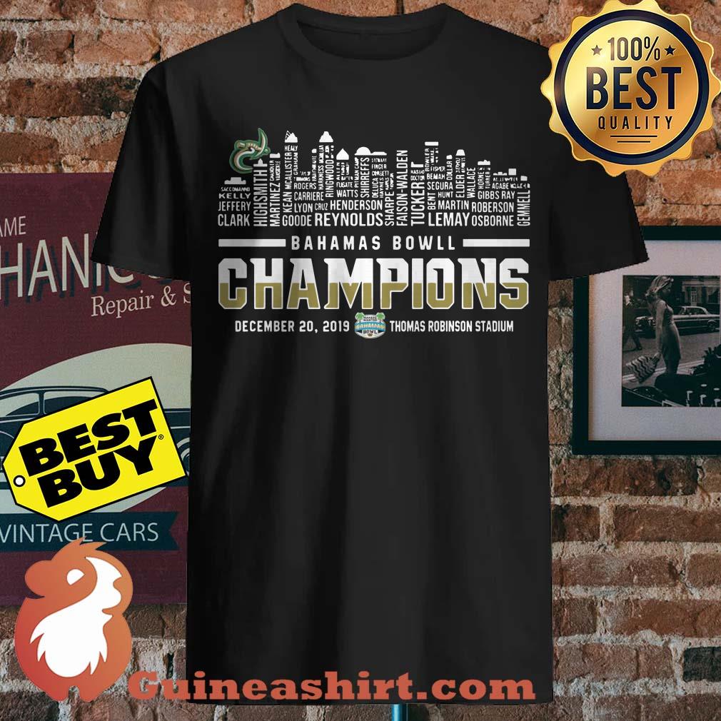 Bahamas Bowl Champions Two Sided Charlotte 49ers Skyline shirt sweater