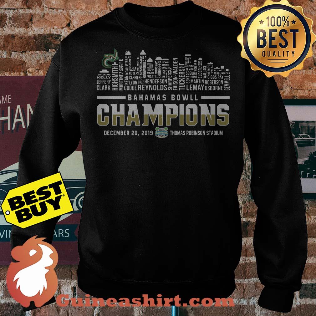 Bahamas Bowl Champions Two Sided Charlotte 49ers Skyline sweatshirt sweater