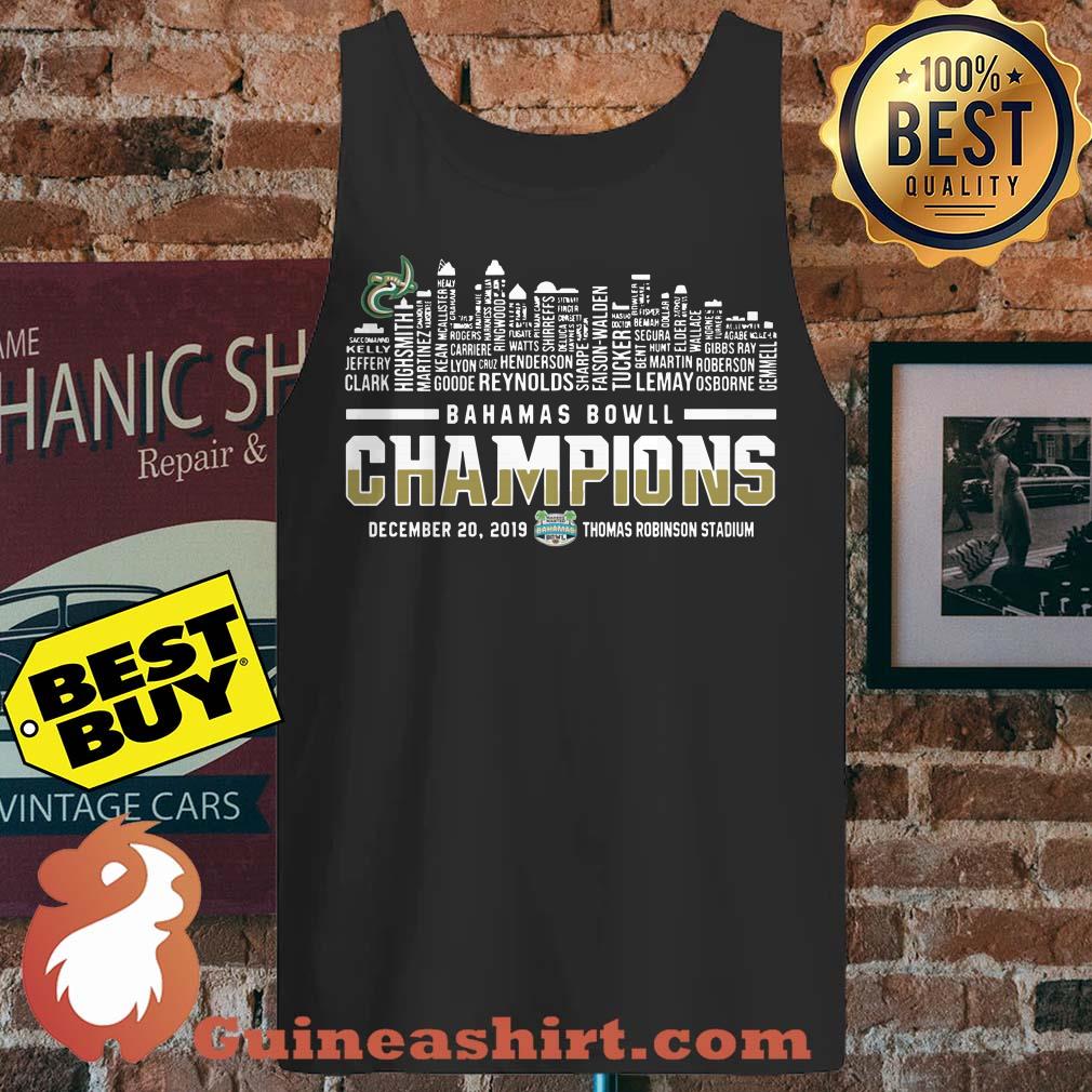 Bahamas Bowl Champions Two Sided Charlotte 49ers Skyline tank top sweater
