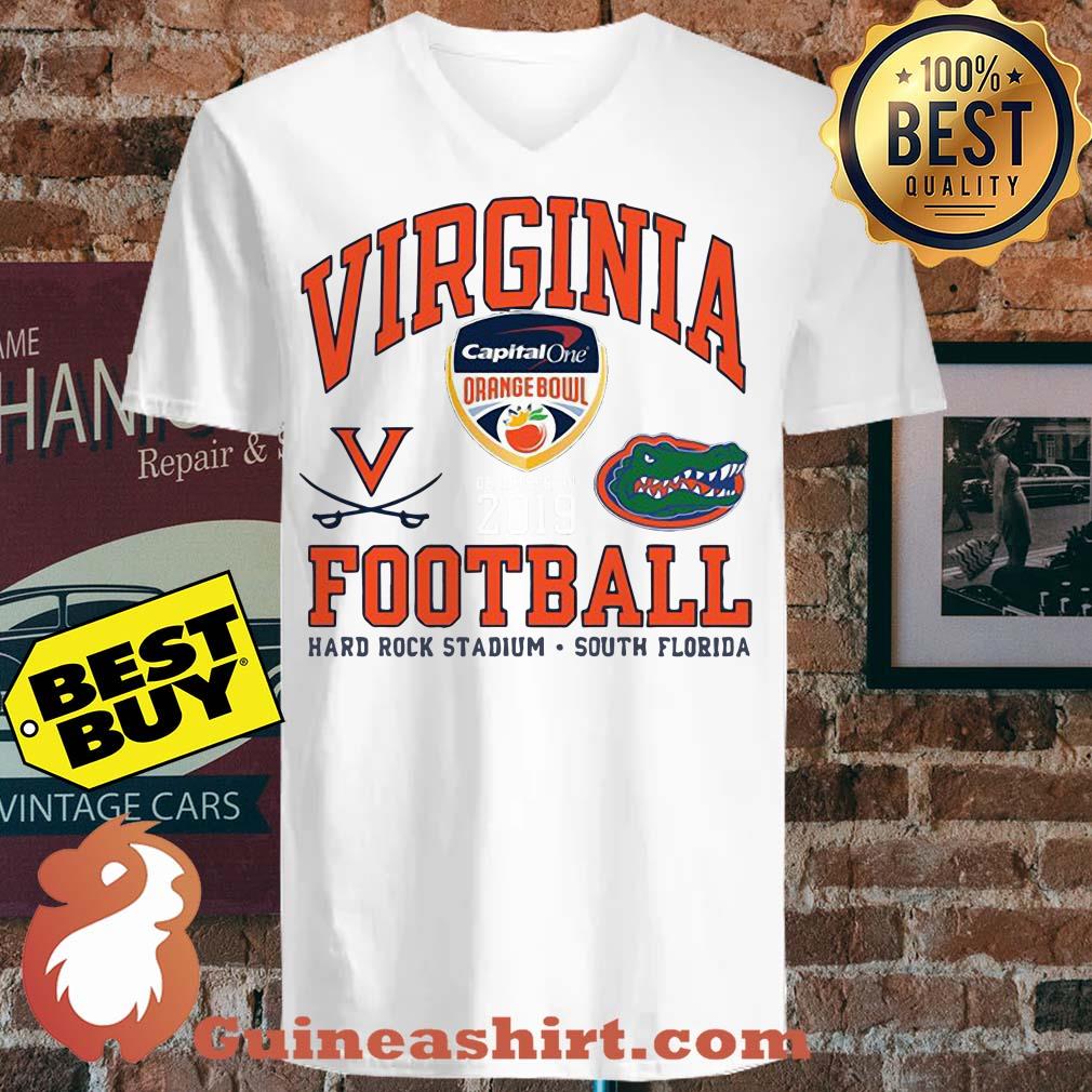 Capital One Orange Bowl Florida Gators vs Virginia Cavaliers 2019 v neck sweater