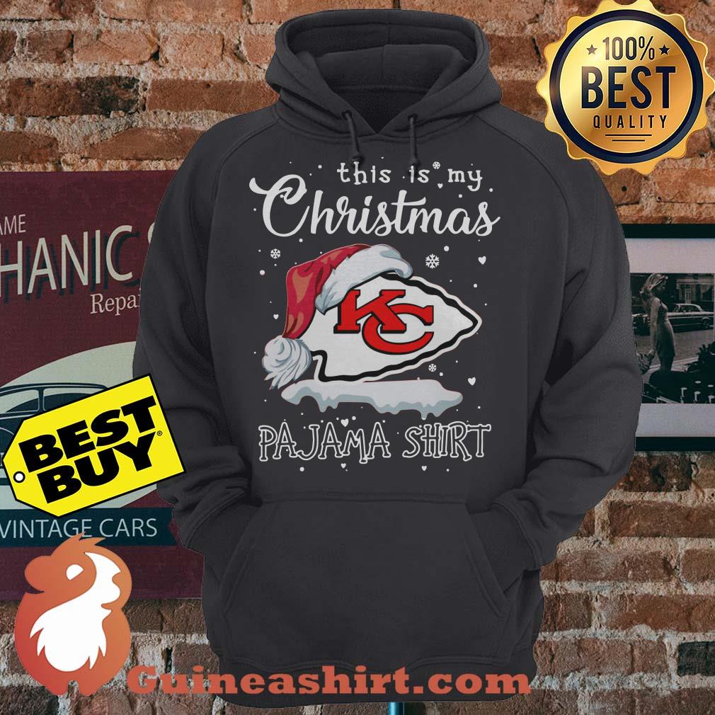 This Is My Christmas Pajama Kansas City Chiefs Logo hoodie sweater