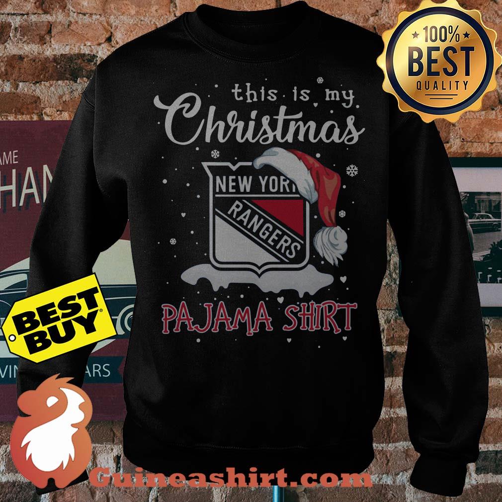 This Is My Christmas Pajama New York Rangers Logo sweatshirt sweater