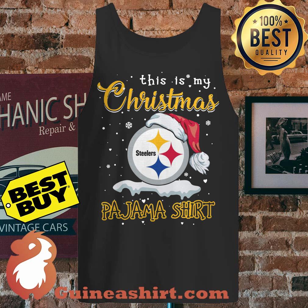 This Is My Christmas Pajama Pittsburgh Steelers Logo tank top sweater