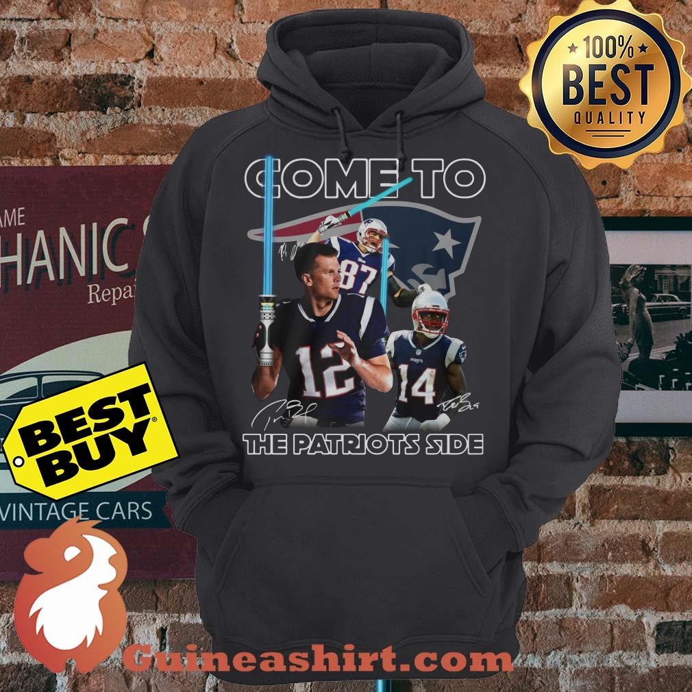 Come To The Patriots Side Logo Signature hoodie