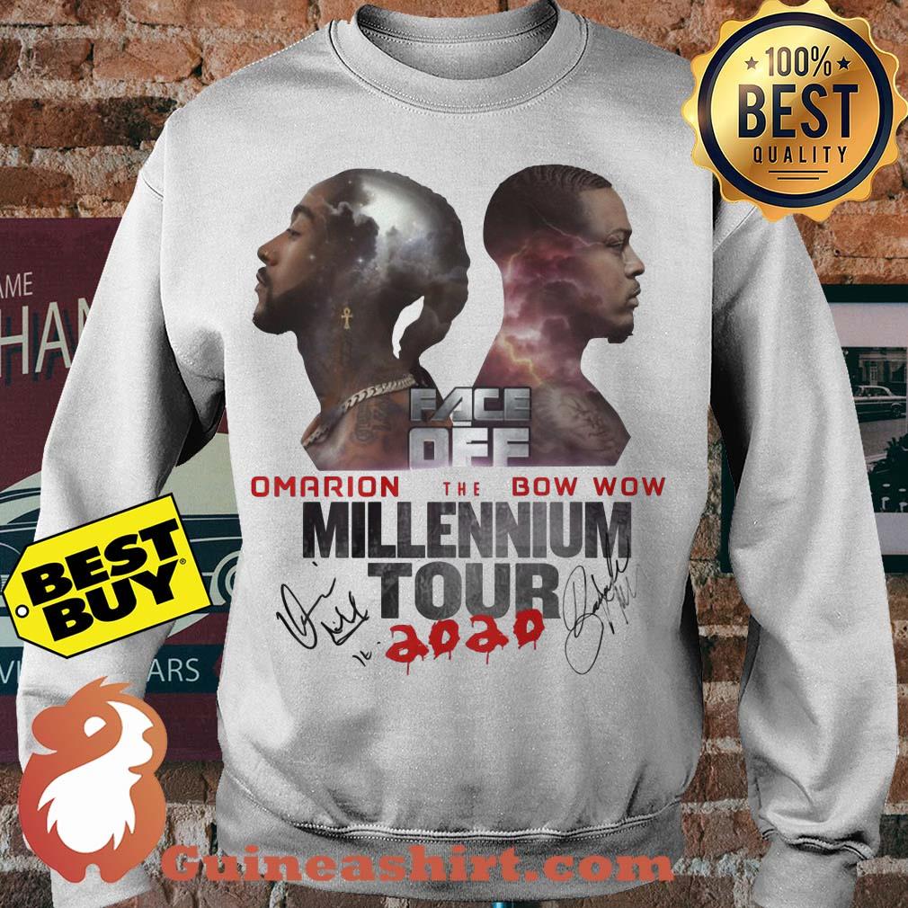 Face Dee Omarion Bow Wow The Millennium Tour Signature sweatshirt