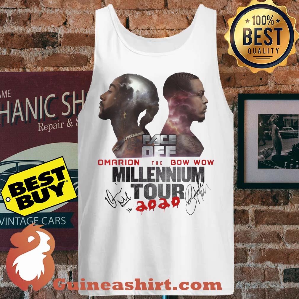 Face Dee Omarion Bow Wow The Millennium Tour Signature tank top