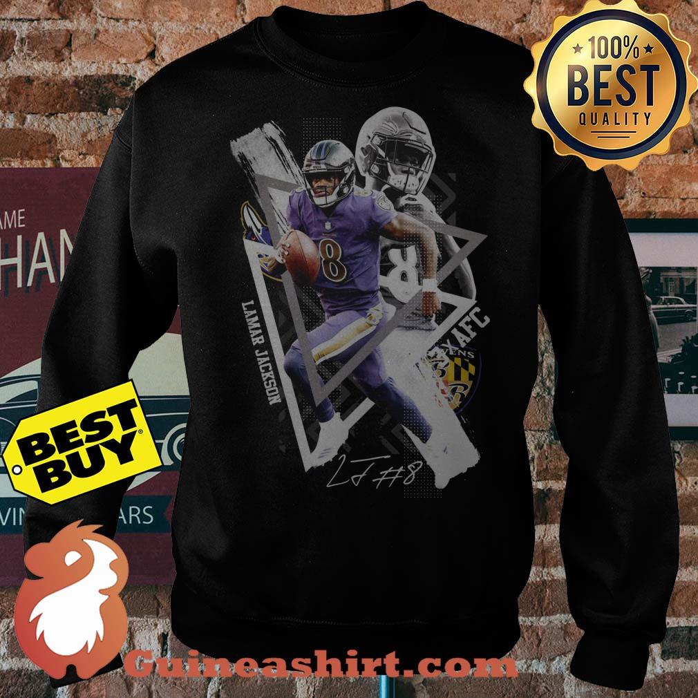 Lamar Jackson 8 AFC Signature sweatshirt