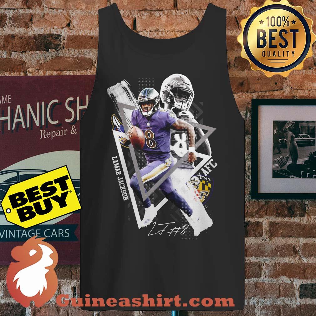 Lamar Jackson 8 AFC Signature tank top