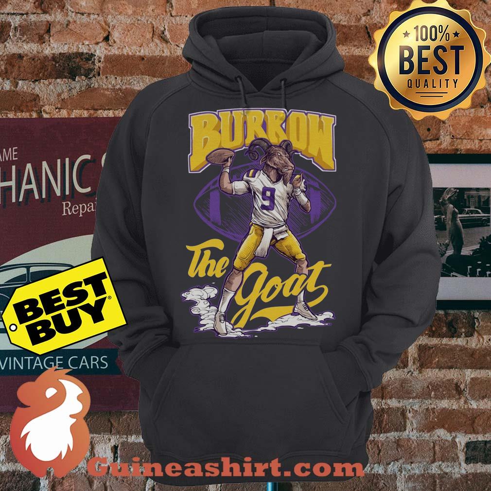 LSU Tigers Joe Burrow The Goat hoodie sweater