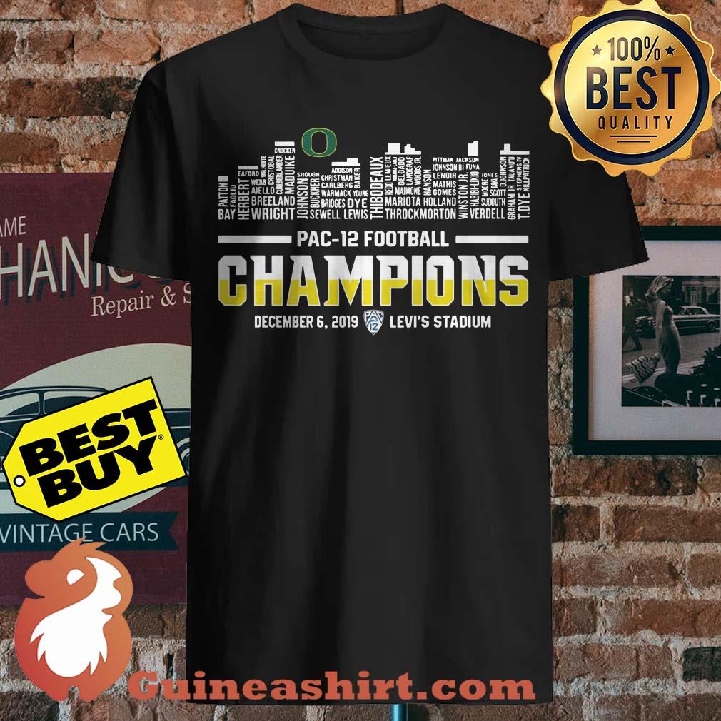 Oregon Ducks Logo Pac-12 Football Champions shirt sweater