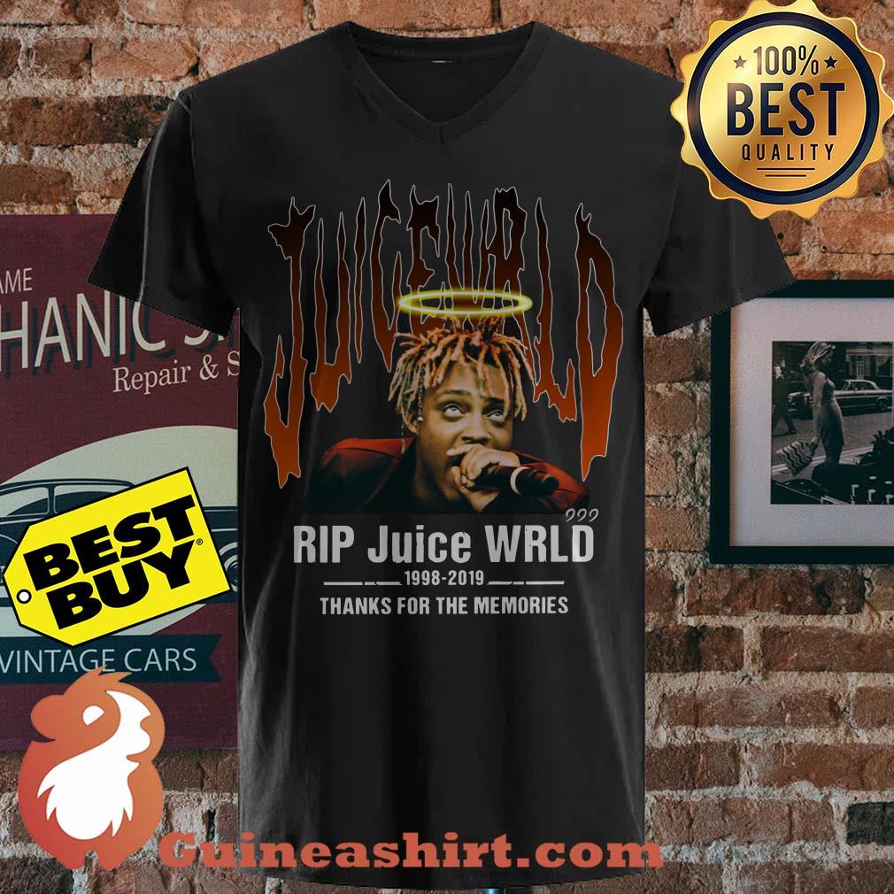 RIP Juice Wrld 1998 2019 Thanks For The Memories v neck sweater