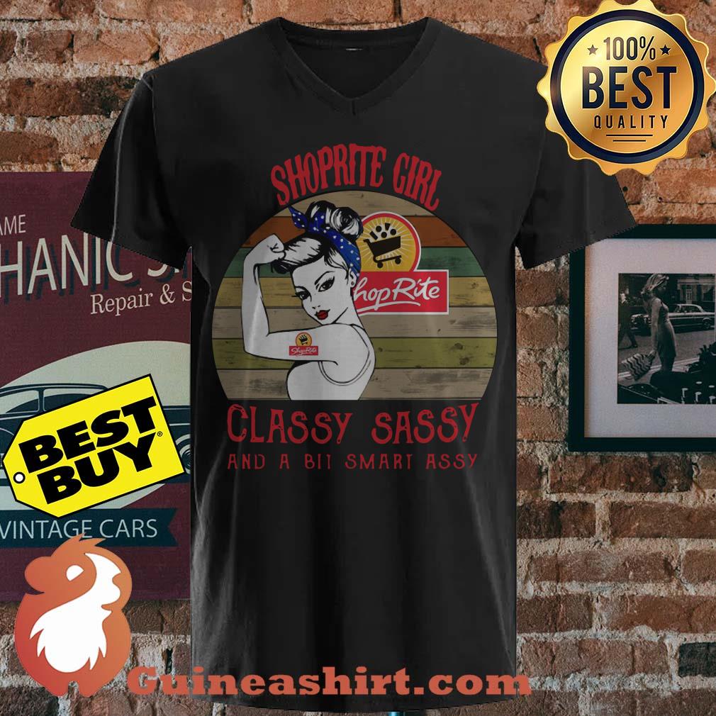Shoprite Girl Classy Sassy And A Bit Smart Assy Vintage v neck