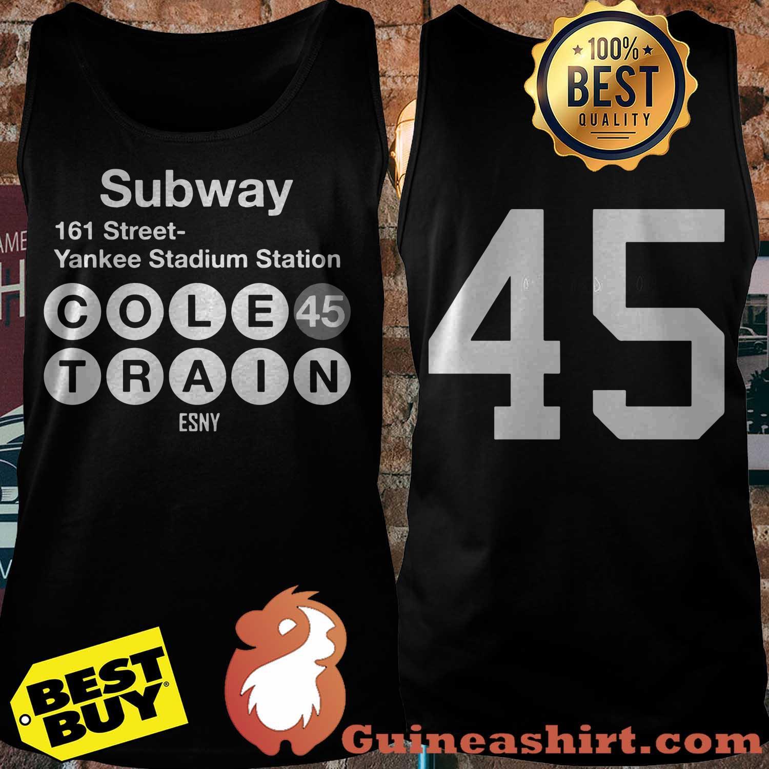 Subway 161 Street Yankee Stadium Station Cole 45 Train Esny tank top sweater