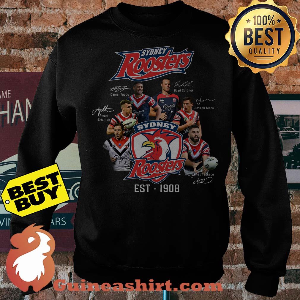Sydney Roosters Est 1908 Signatures sweatshirt sweater