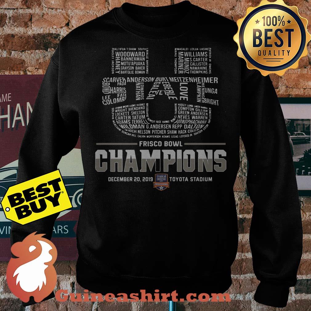 Utah State Frisco Bowl Champions Logo sweatshirt sweater
