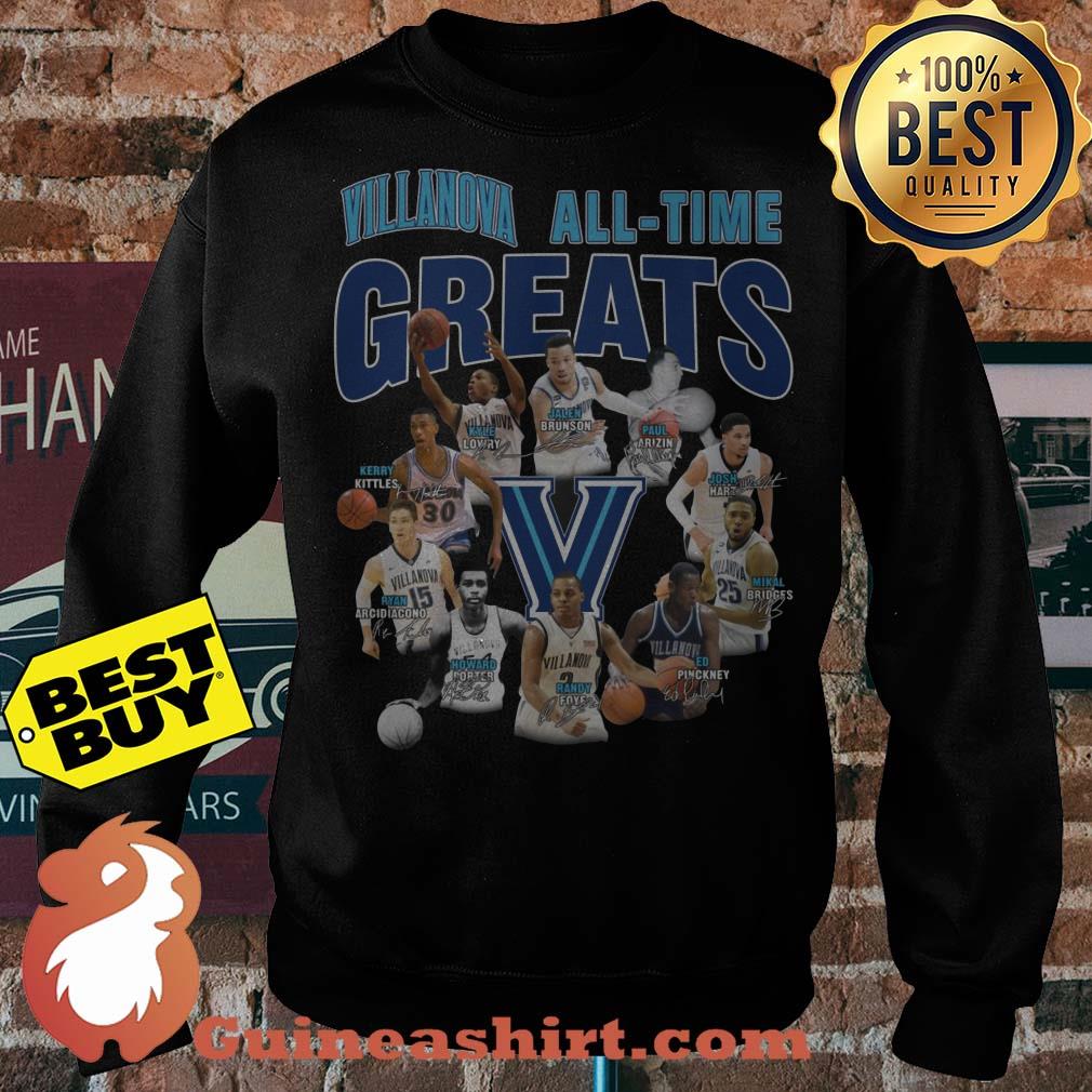 Villanova Wildcats All-time Greats Baseball Logo shirt sweatsweater