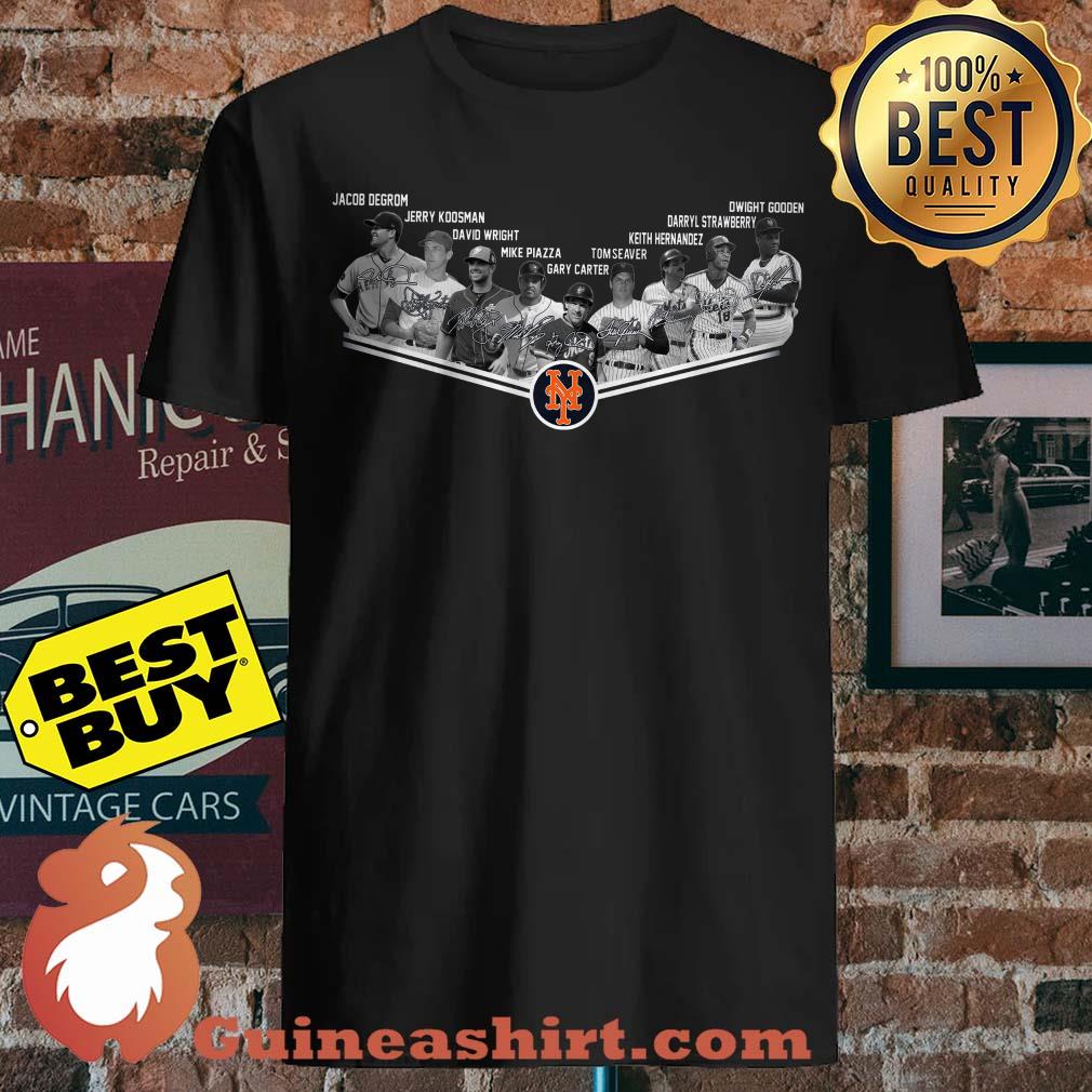 New York Mets Baseball Players Signatures Logo shirt