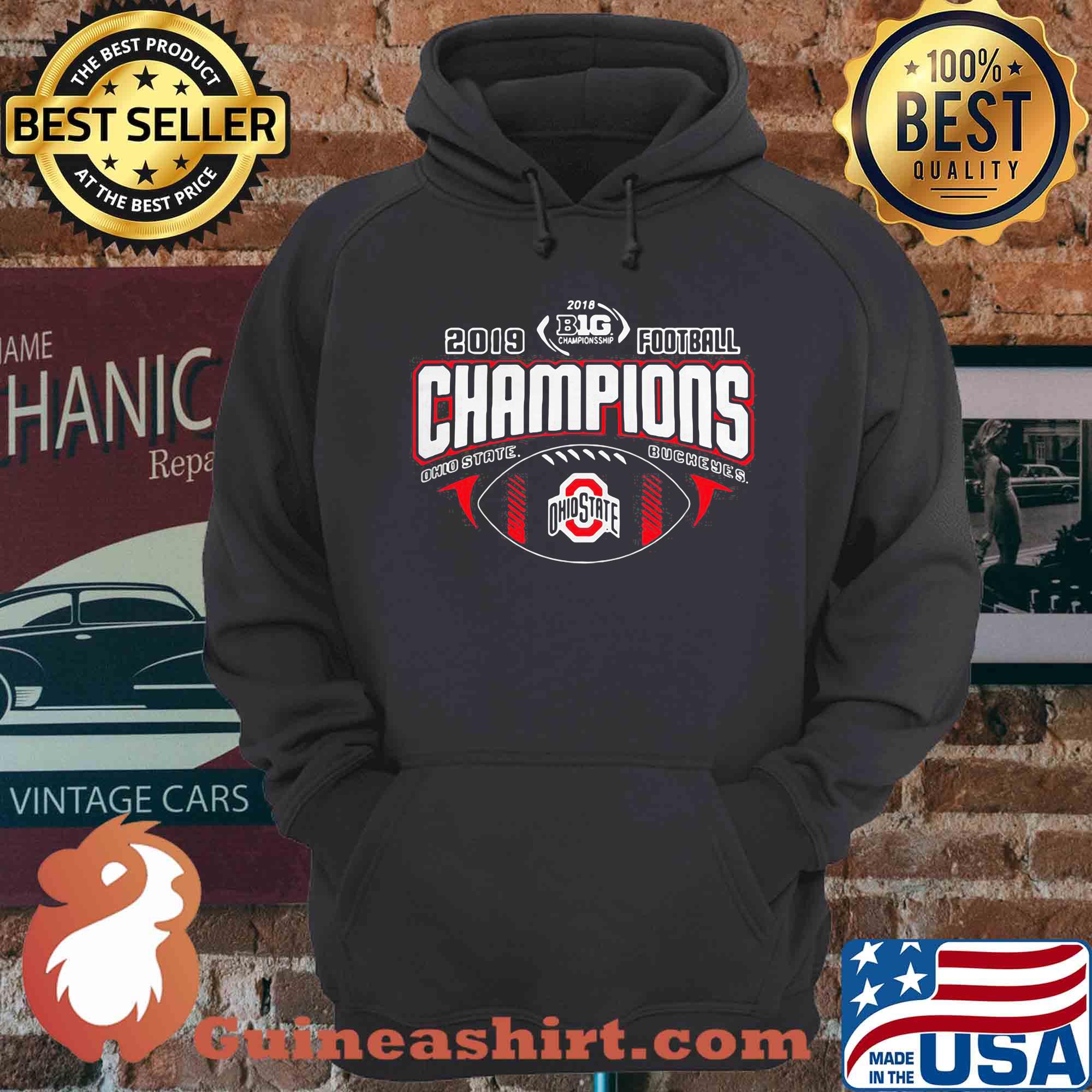 2019 Football Champions Ohio State Buckeyes Logo shirt