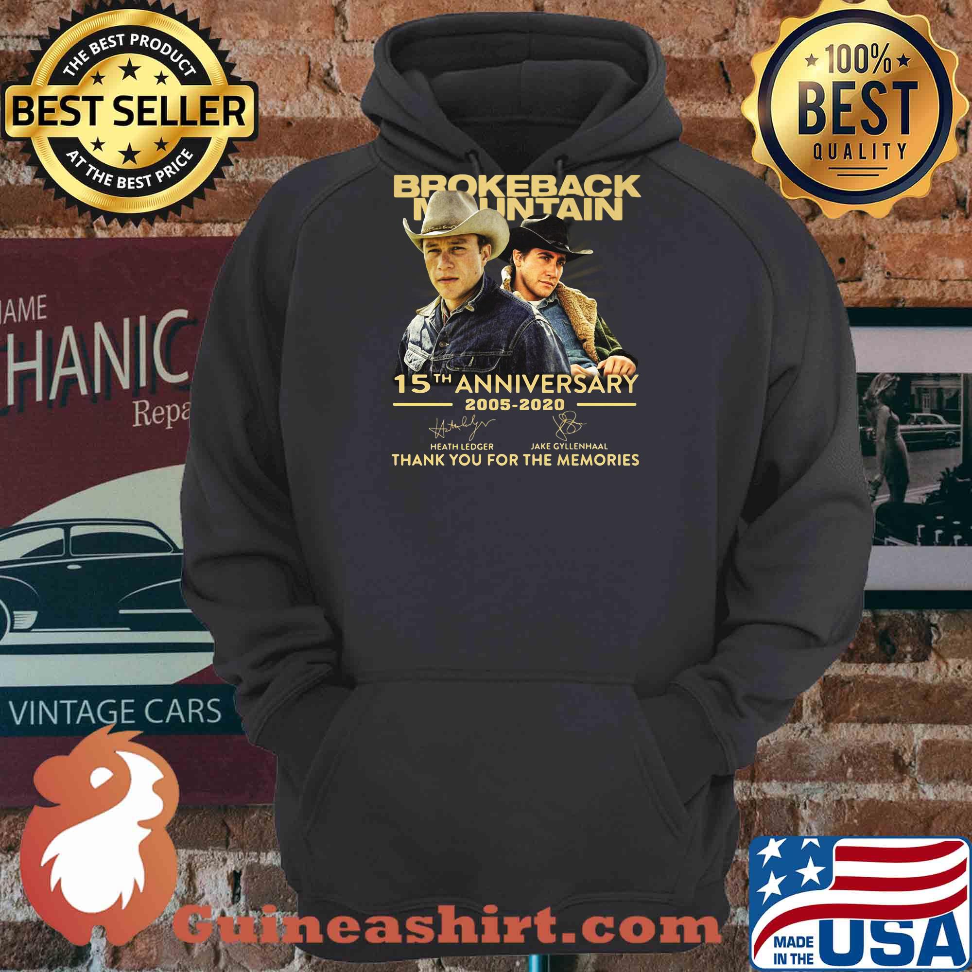 Brokeback mountain 15th anniversary 2005-2020 signatures thank you for the memories s 5