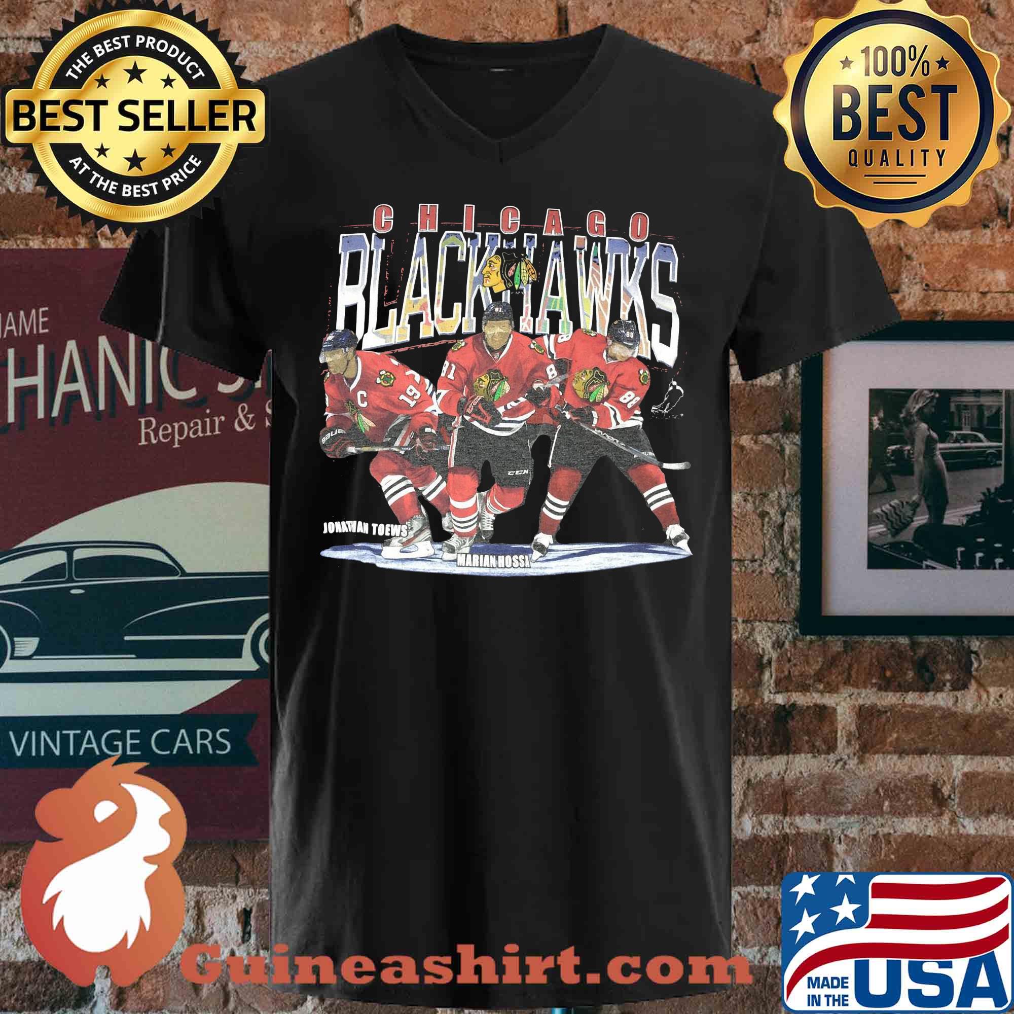 Chicago Blackhawks Hockey Player s V-neck