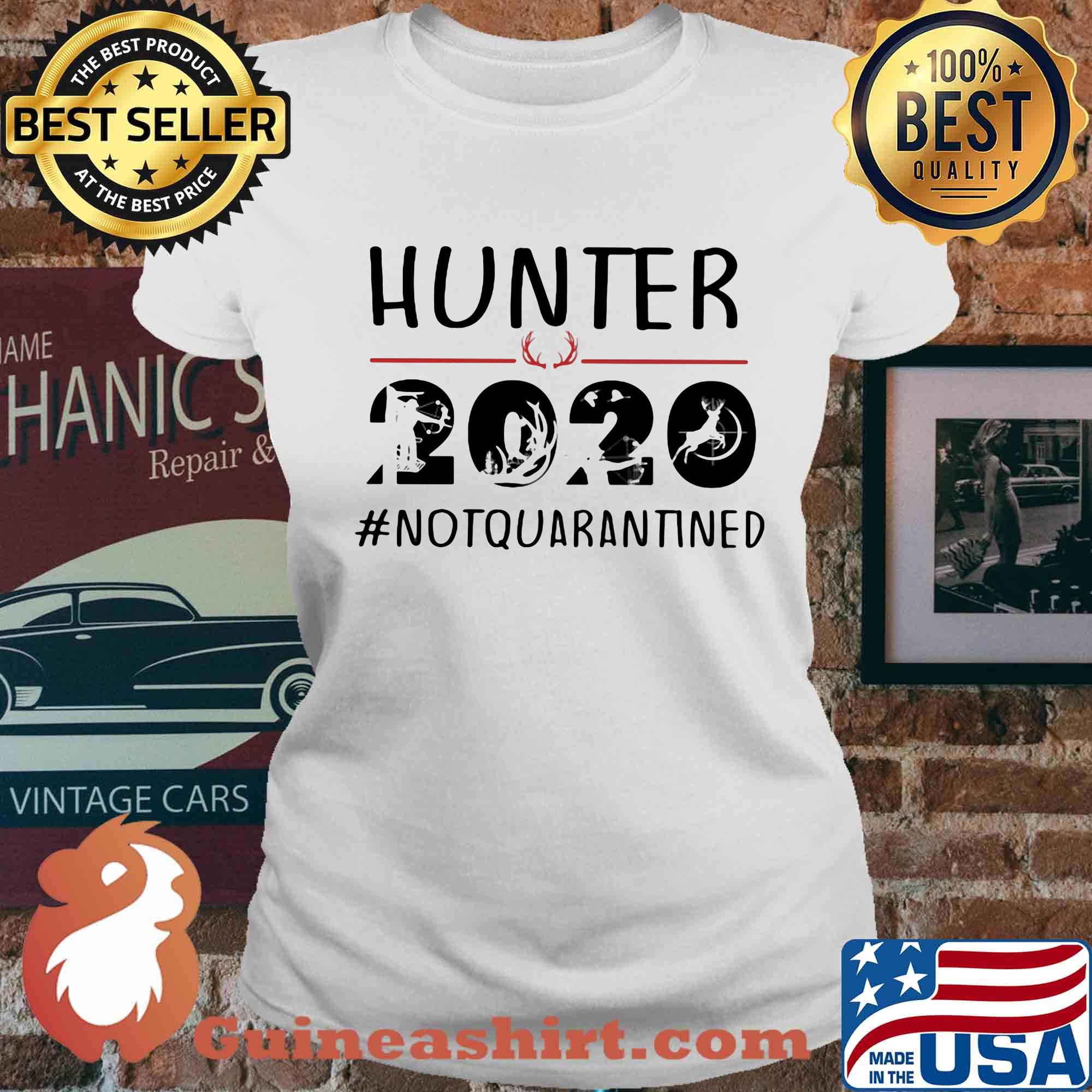 Hunter 2020 Notquarantined s Ladies tee