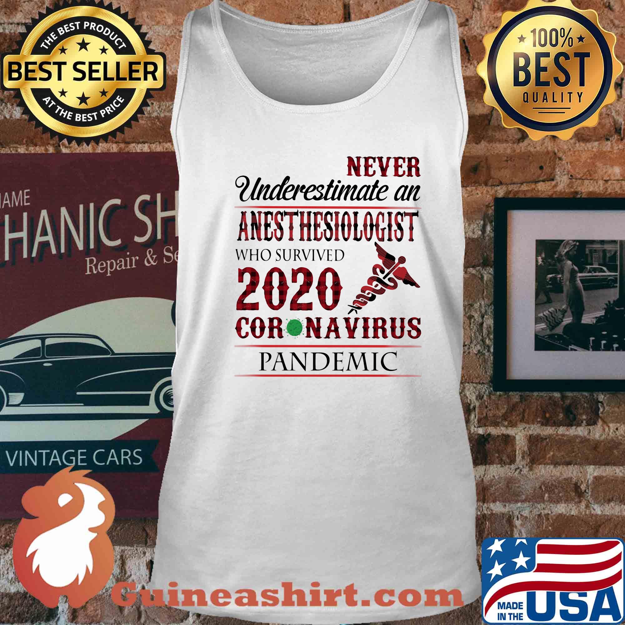 Never Underestimate An Anesthesiologist Who Survived 2020 Coronavirus Pandemic Vintage s 10