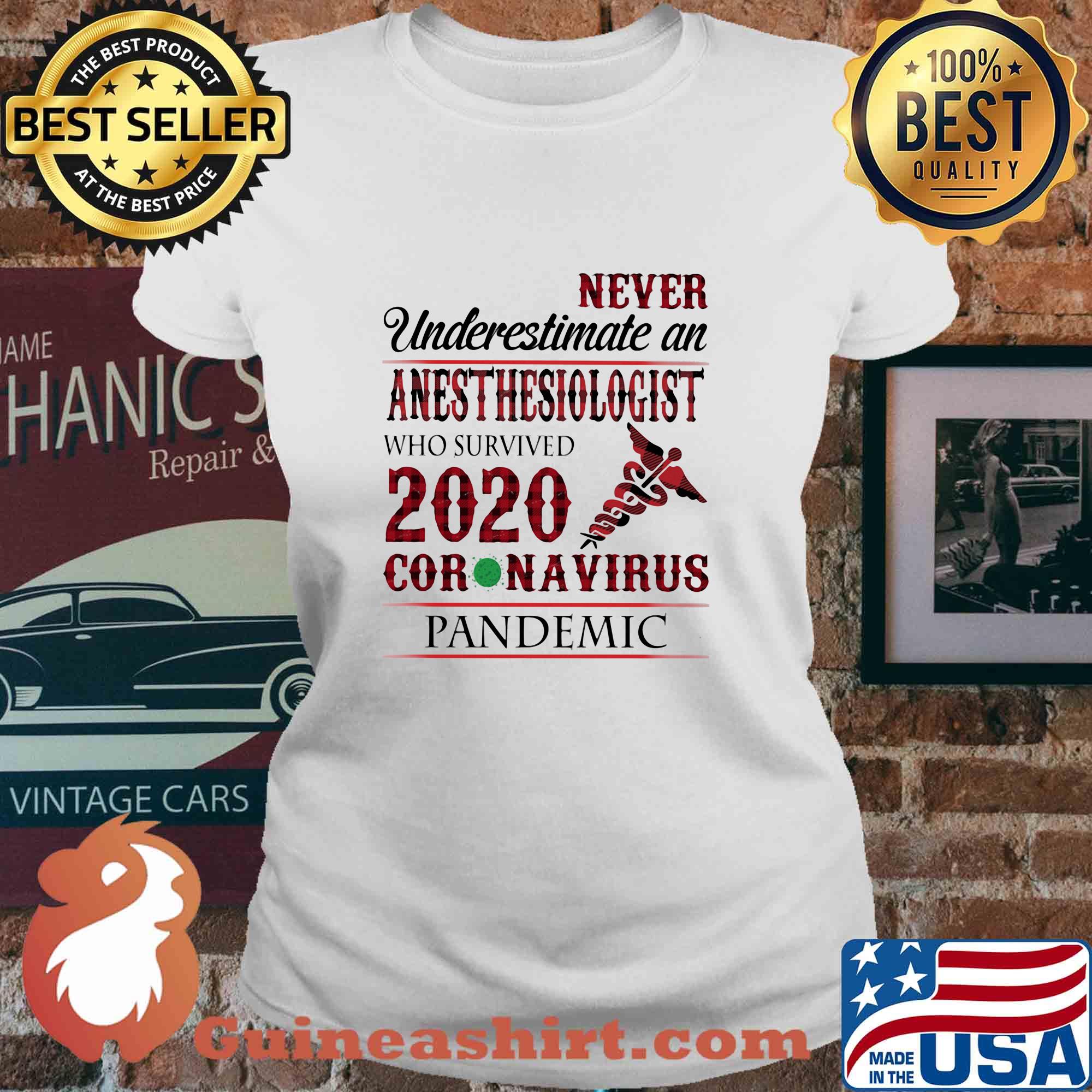Never Underestimate An Anesthesiologist Who Survived 2020 Coronavirus Pandemic Vintage s 9
