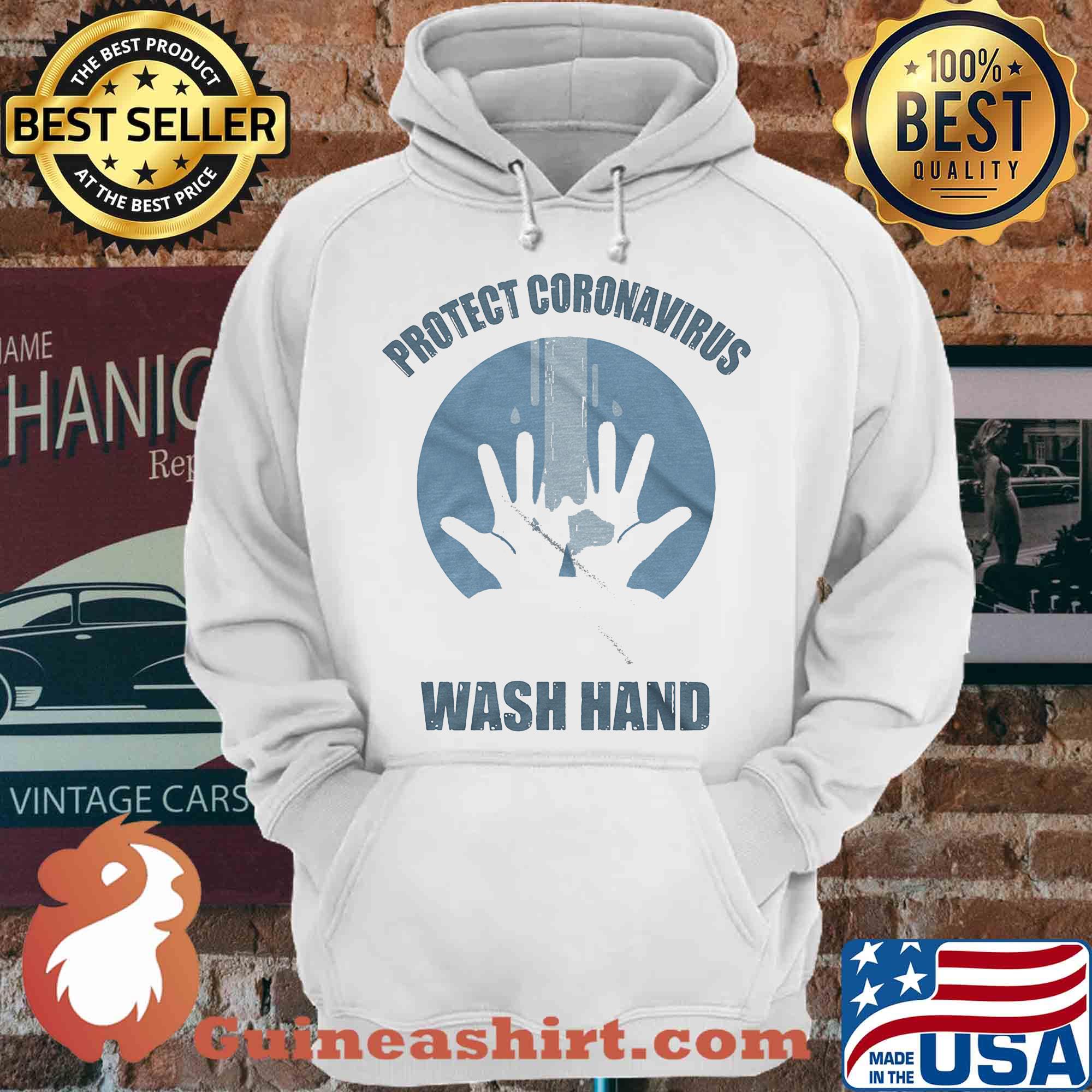 Protect Coronavirus wash hand Covid-19 shirt